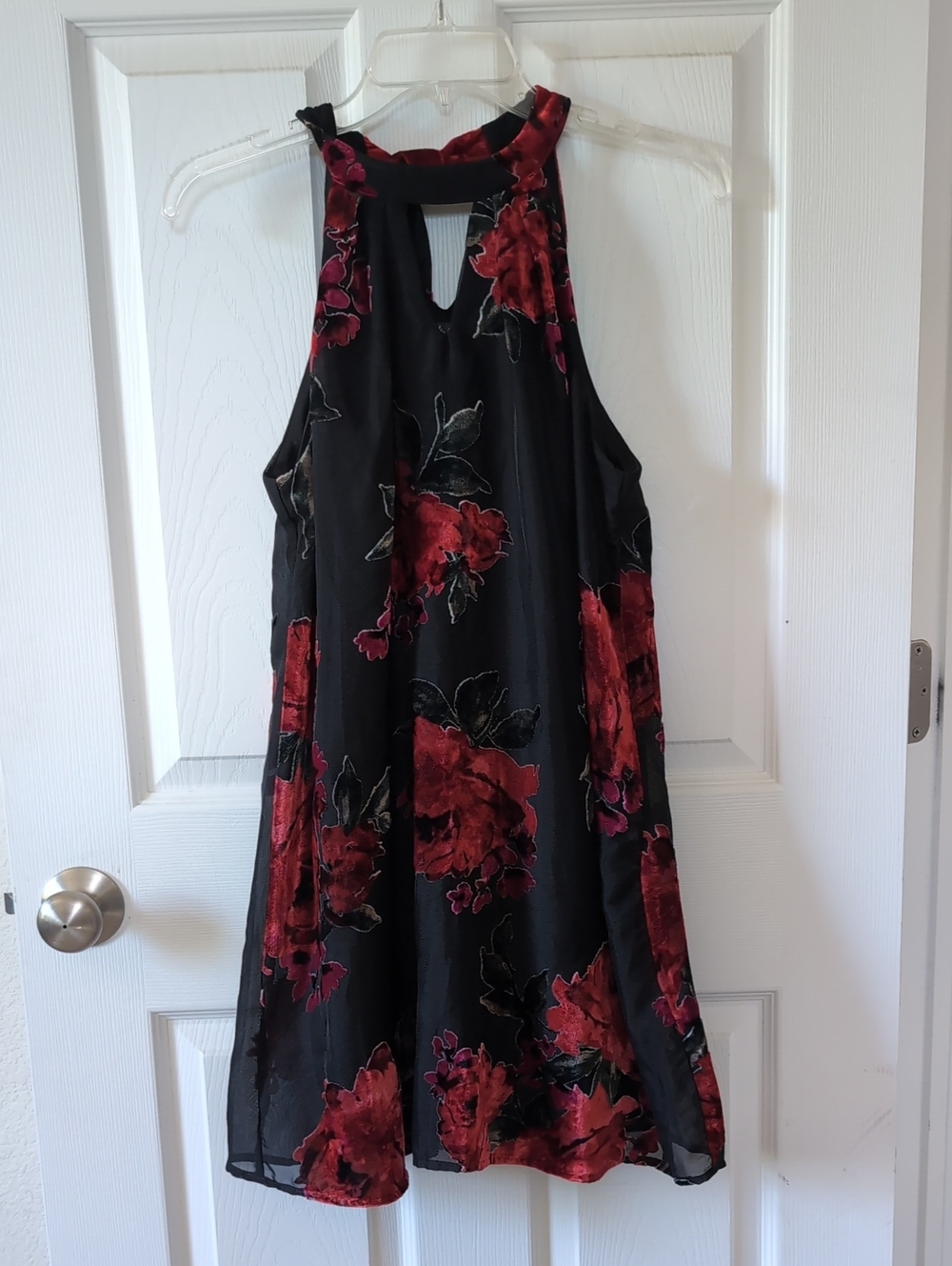 Lily Rose Black Garment with White Script Label